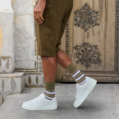 STRIPED SOCKS Shirtline Men Socks by FALKE Germany